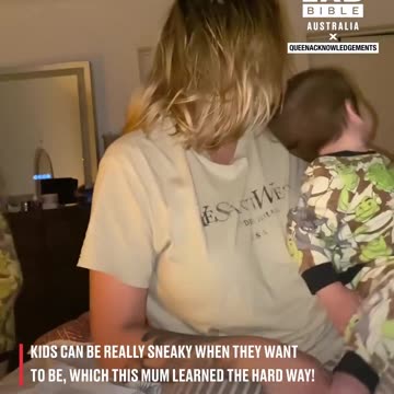 Mum Gets Scared By Other Child