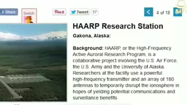 HAARP being used to accelerate the climate change agenda.