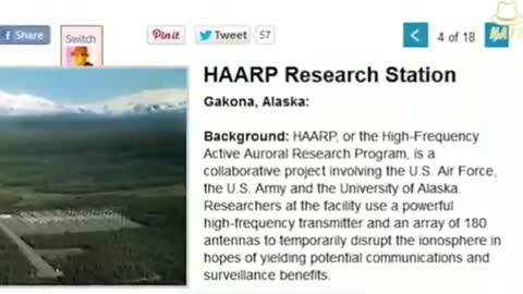 HAARP being used to accelerate the climate change agenda.