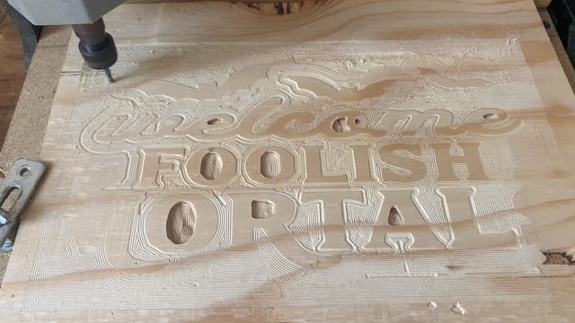 CNC wood working