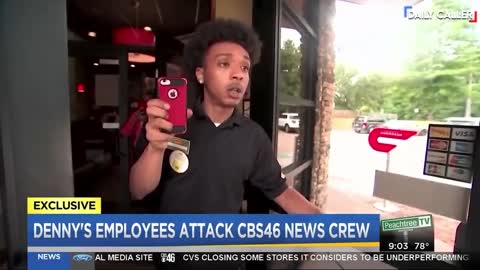 Denny's Employees Attack News Crew When Confronted About Failed Health Inspection