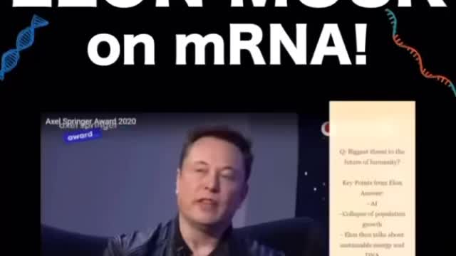 Elon Musk on mRNA