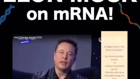 Elon Musk on mRNA
