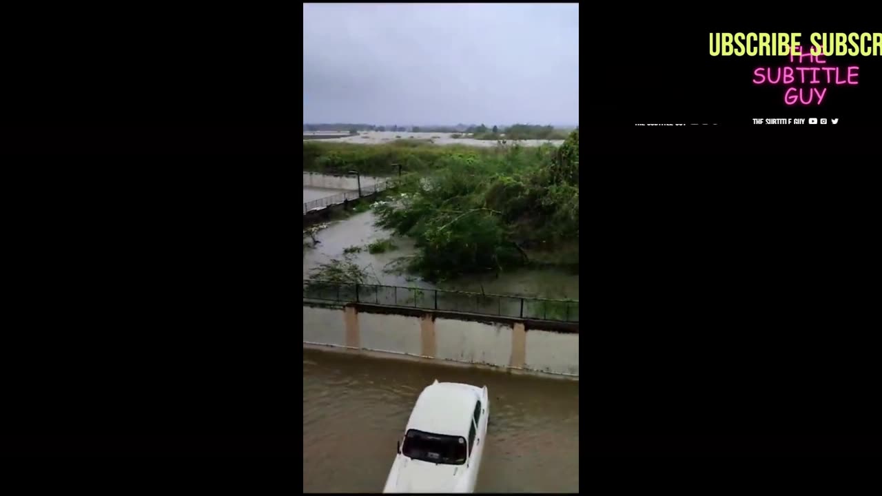 Chennai Floods recorded on camera