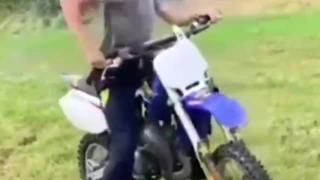 Alternate motorbike racer