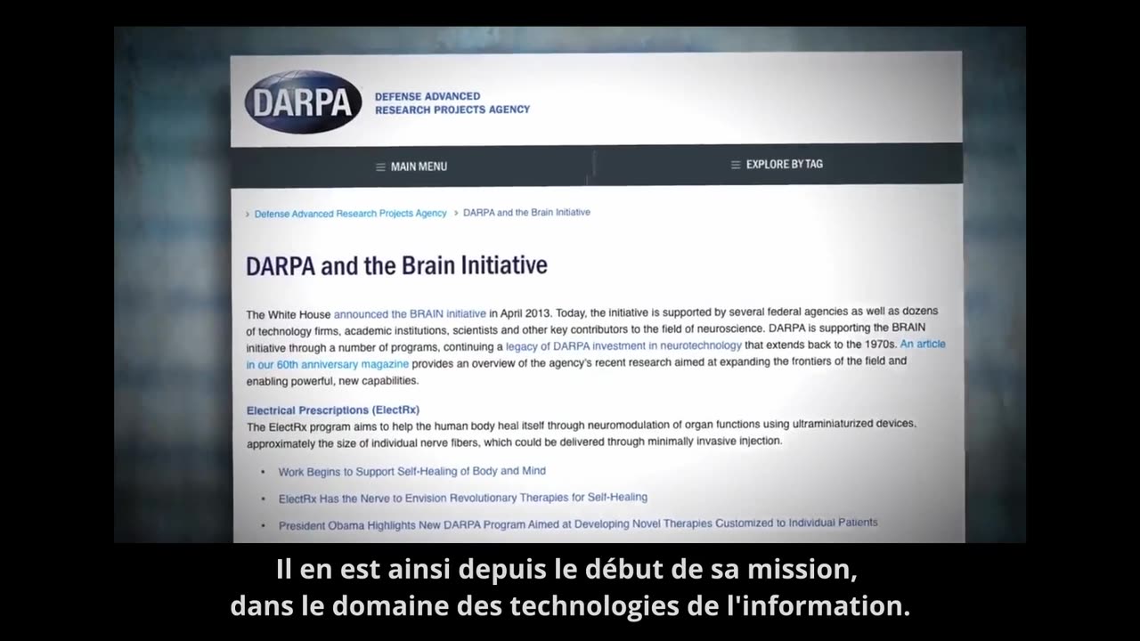 Darpa l'Agence Militaire