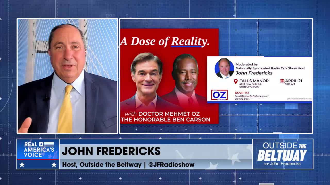 Outside the Beltway with John Fredericks Opening Monologue