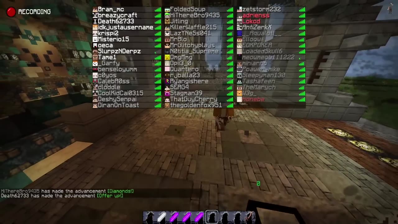 I Made 100 Players Simulate an ATTACK ON TITAN Civilization in Minecraft...