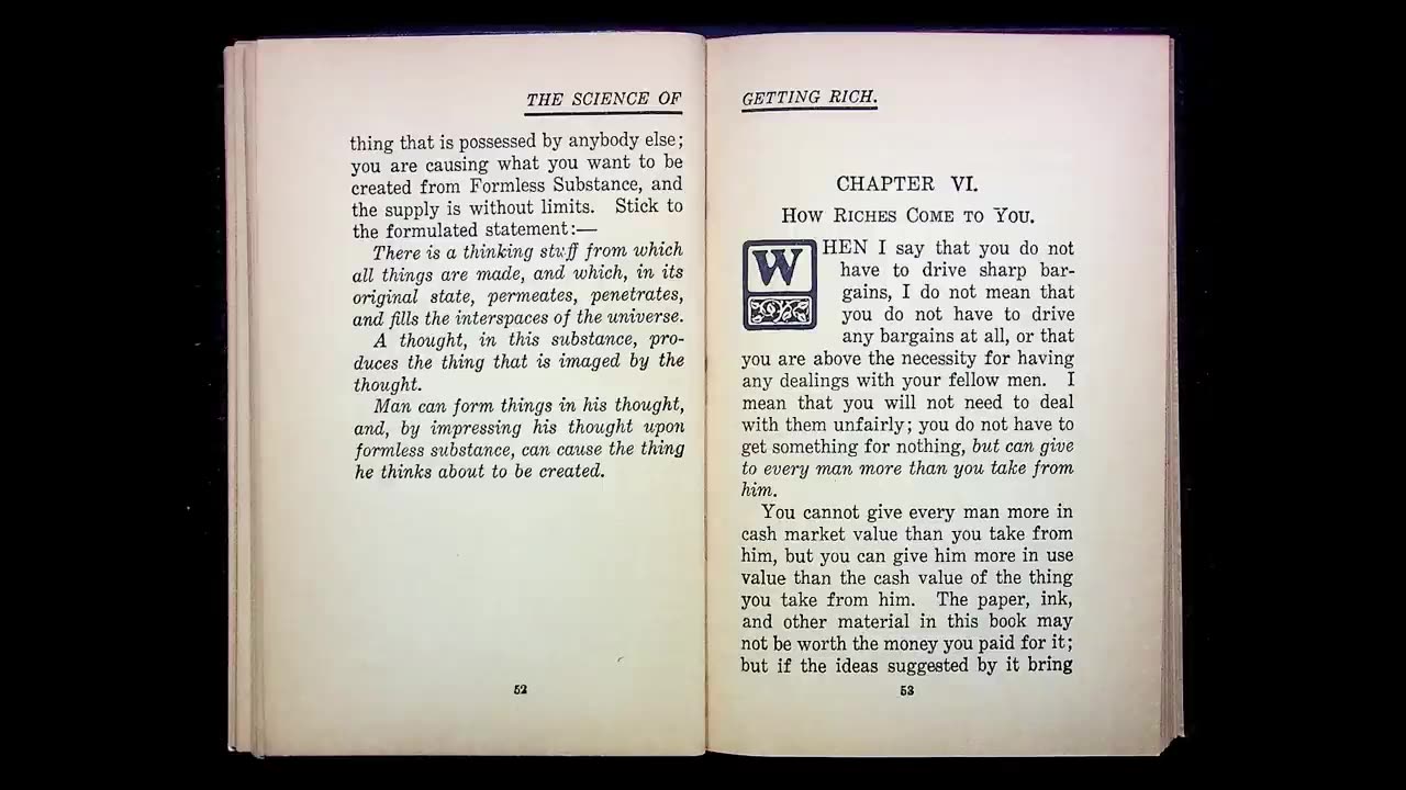 The Science Of Getting Rich (1910) by Wallace D. Wattles