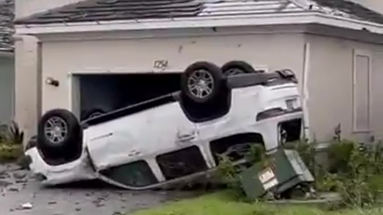 Tornado Tears Thru Avenir Neighborhood in Palm Beach Gardens Before Hurricane Milton Lands