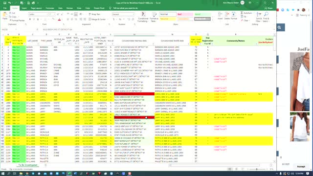 Duplicate Registrations and Votes-Voting Roll CLEANUP