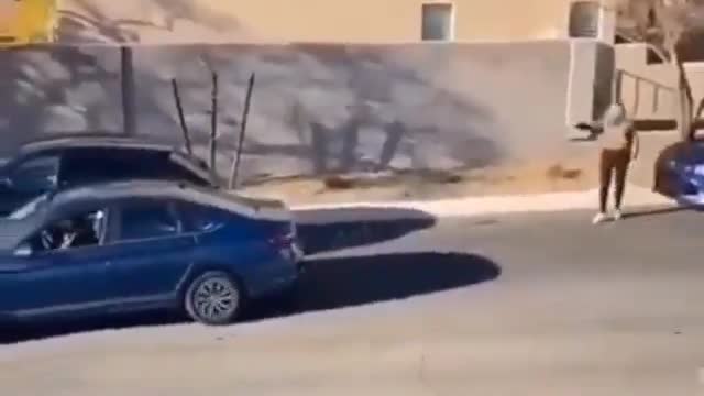 When you try to park