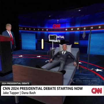 LEAKED Footage of First Trump vs Biden Debate 2024