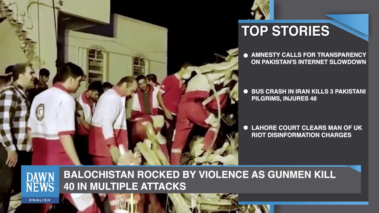 Top News Stories_ Balochistan Violence, Gaza Tragedy, Russia Massive Attack _ Dawn News English