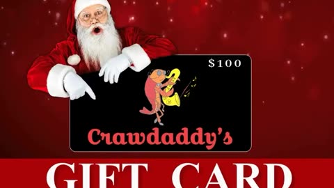 Happy Holidays from Crawdaddy’s Visalia!