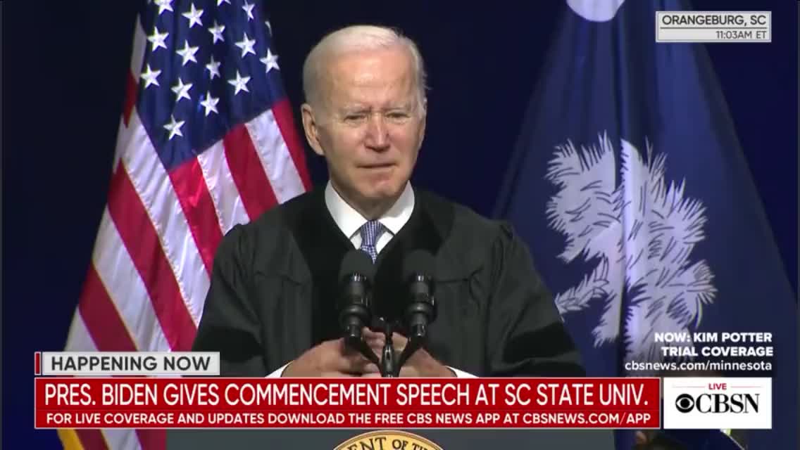 Biden: You're going to see us traveling commercially in the next 20 years at 12-to-15 thousand MPH