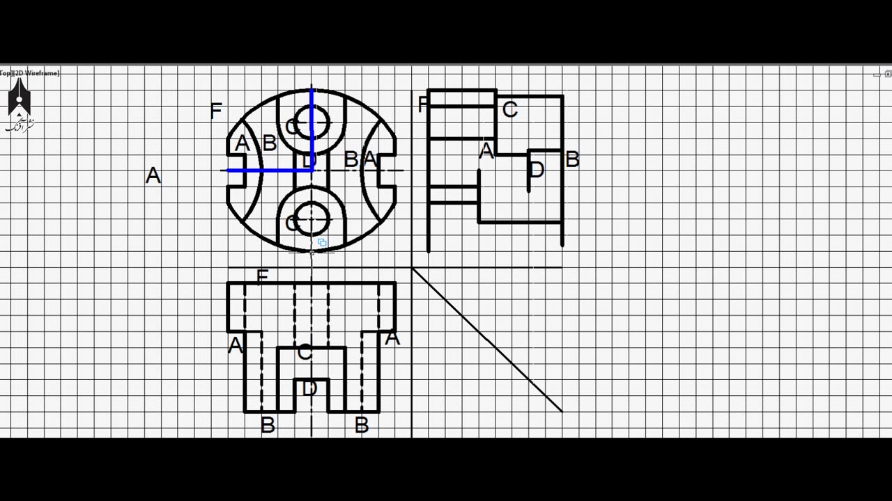 3D AutoCAD training 6-19آموزش اتوکد سه بعدی