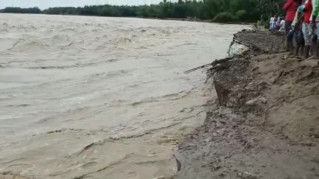 India State Bihar On River Follow on Village