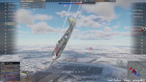 War thunder - 6 kills replay