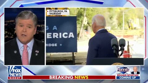 Sean Hannity- They don't want to be anywhere near Biden