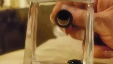 Graphene Oxide forming lethal spikes after interacting with magnetic field.