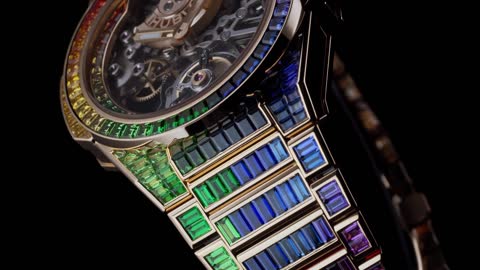 Hublot Big Bang Integral Tourbillon Rainbow Collection