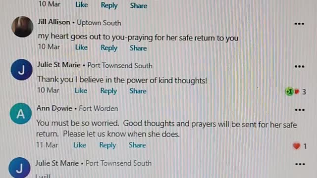 Hypocrite Julie St. Marie Worried as her Dog left the Porch.