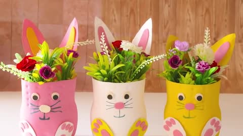 Convert Plastic Bottles Into Beautiful Flower Pots