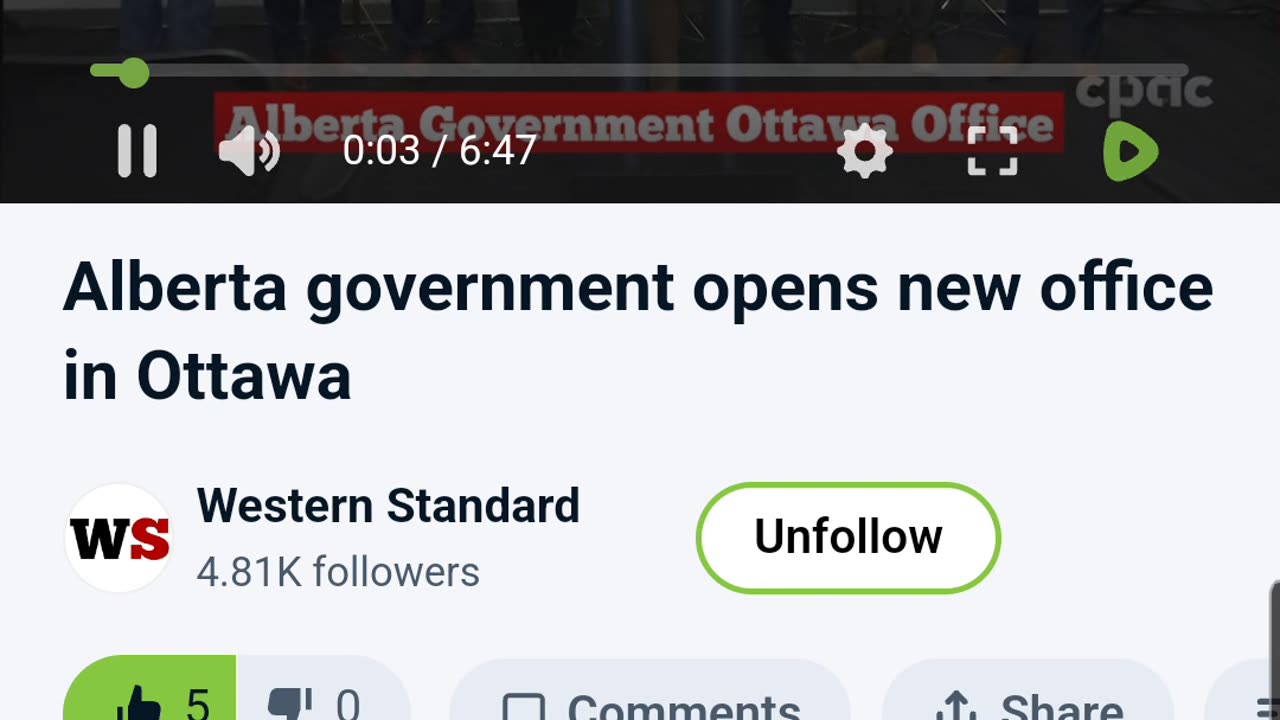 Open for business in Ottawa! Let the renewables bashing begin!!