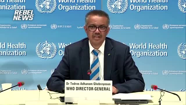 She asks WHO Director General Tedros if he would ever support devastating lockdowns again