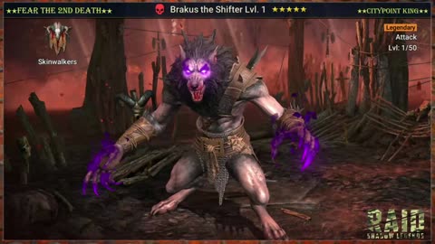 Raid Shadow Legends - Brakus the Shifter - Classic Skin