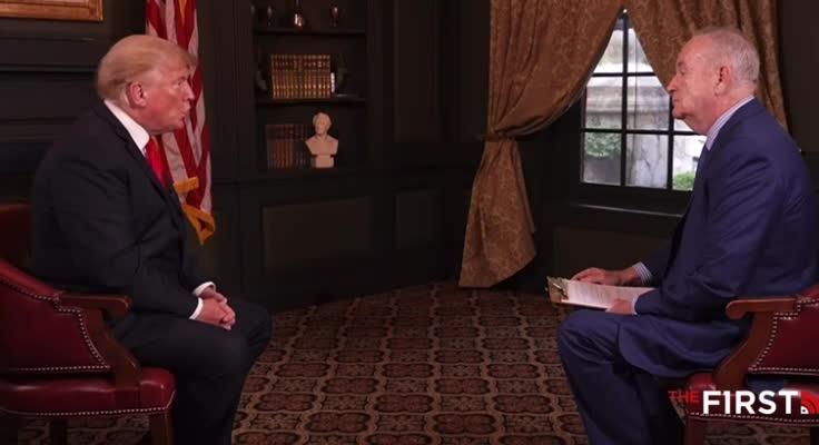 Interview With President Trump On The Lawsuit, Biden - Crime- Cye Vance, And The Tour Topics