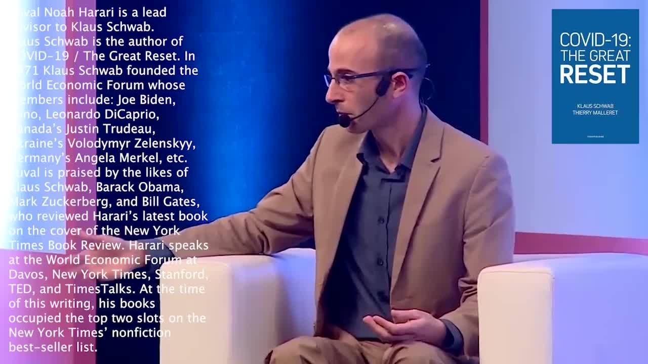 Yuval Noah Harari | Why Is Yuval Recommending "Anti Viruses for the Brain" and "New Religions" Offering Eternal Life On Earth?