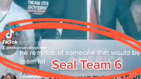 Seal team 6 member at trump rally!