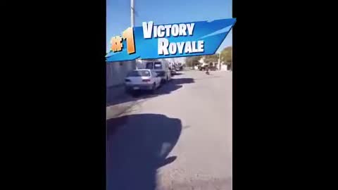 This women has aimbot