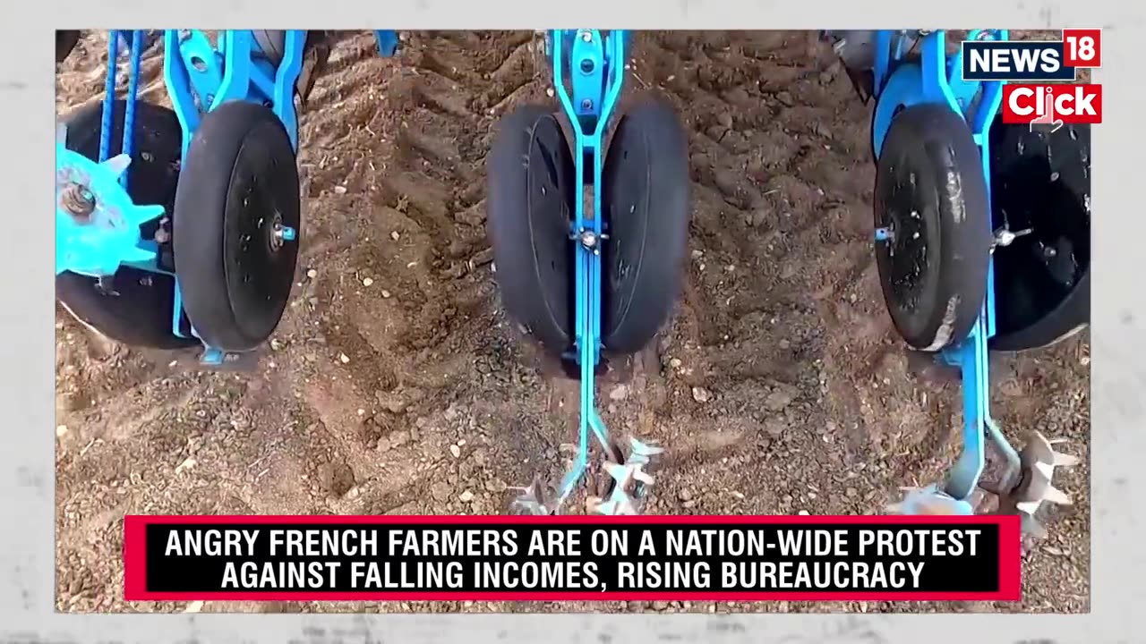 France Farmers Protest | Paris Siege | Protesting Farmers Close In On Paris | N18V