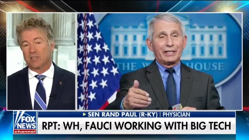 Rand Paul: America Should Be Appalled At Fauci's Secrecy