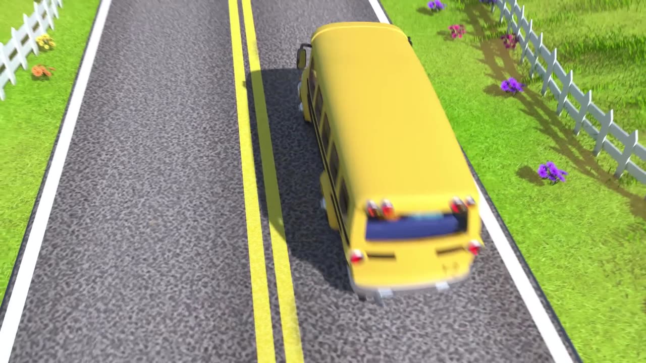 Wheels on the Bus! Classic Nursery Rhymes _ CoComelon Animal Time _ Animals for Kids