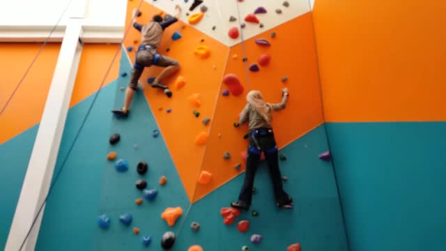 Indoor Rock Climbing