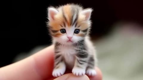 CUTE small cat 😺 funny moments 🤣