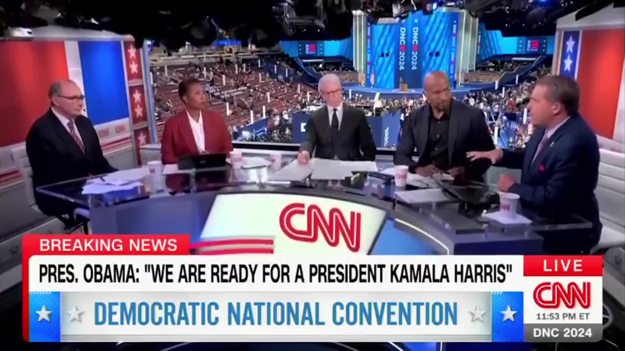 They're about to jump out of their seats and lynch him after this truth bomb live on CNN...