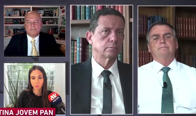 URGENTE - Bolsonaro DESTRÓI narrativas de Amanda Klein em sabatina na Jovem Pan_HIGH
