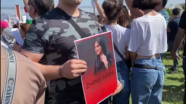 Iranian Kurds protest death of Mahsa Amini