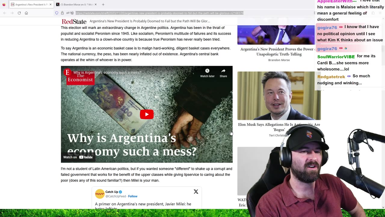 Ep. 47 - Argentina Just Got the Most Based Leader Ever