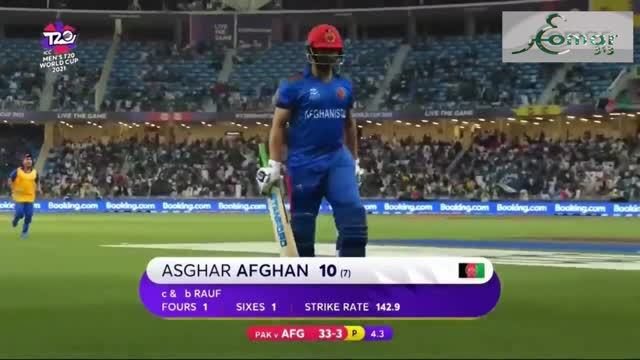 ICC T20 WC 2021 Super 12 - Pak Vs Afg Highlights