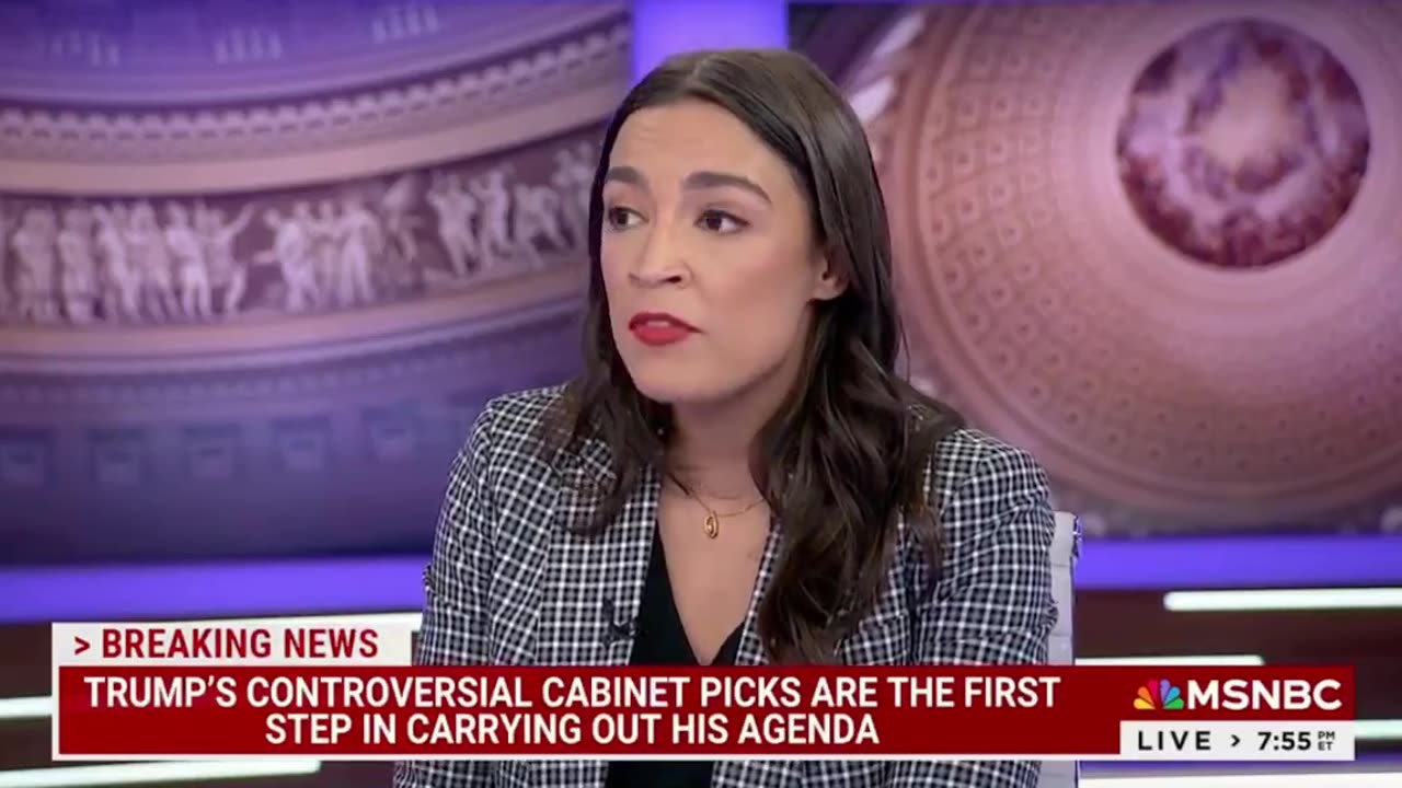 AOC: "Tulsi Gabbard getting appointed is devastating. She is pro-war."