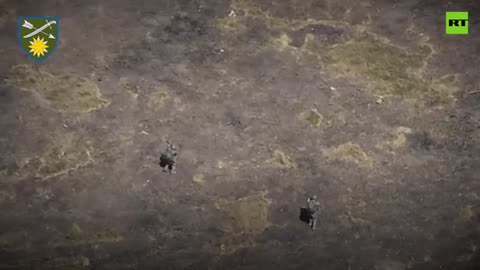 Russian soldier takes out Ukrainian drone by throwing his gun