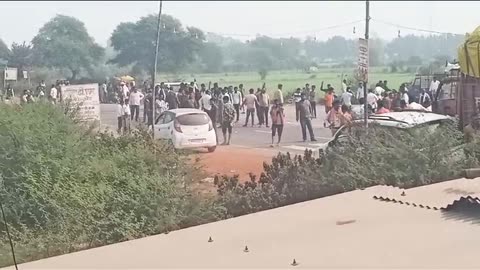 Truck drivers sraick in india