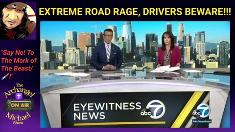 Extreme road rage, catches victim by surprise