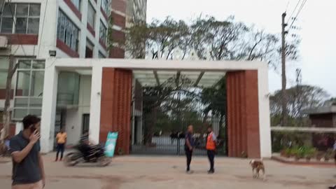 IUBAT University Campus Entrance Gate